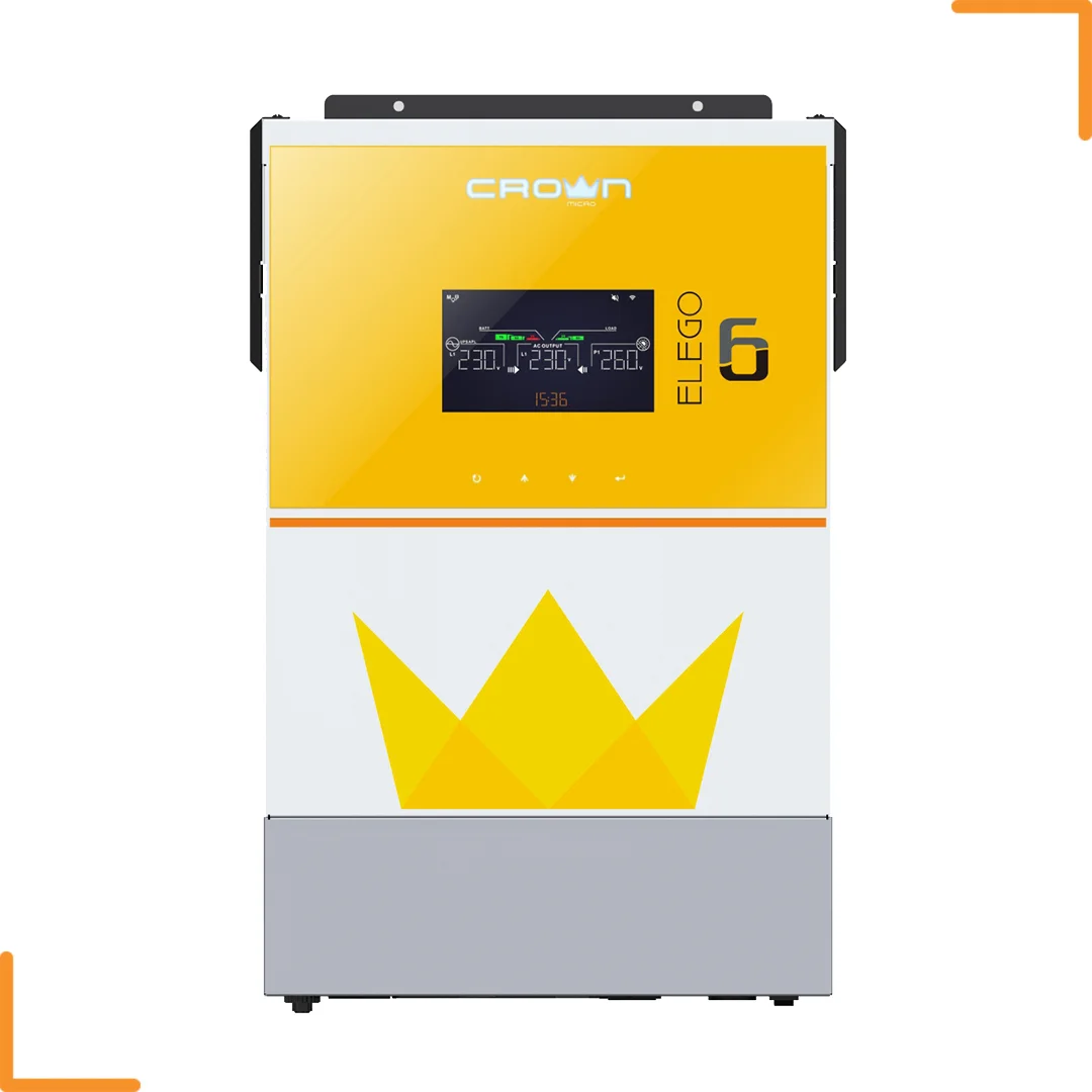 Crown Elego 6KW IP21 Hybrid Solar Inverter