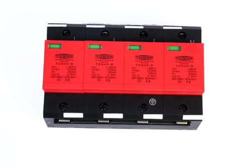 Tomzn AC SPD 4P, 3P+N 100KA up to 440V