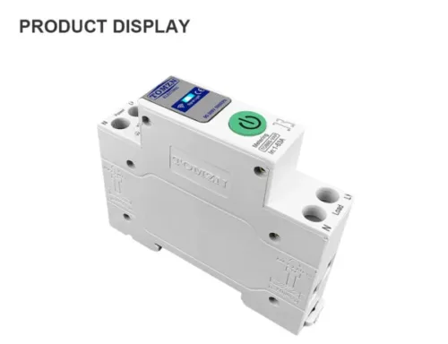 Tomzn Wifi Volt, Ampere, Kwh Protector